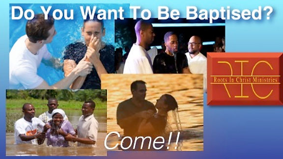 2333 (8/27/23) 35 - What God Has Revealed (Revelation 13:1-10); Choose Where You Will Be Baptized (The World or the Word)